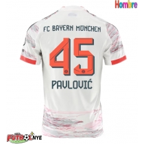 Camiseta Bayern Munich Aleksandar Pavlovic #45 Visitante Equipación 2025-26 manga corta